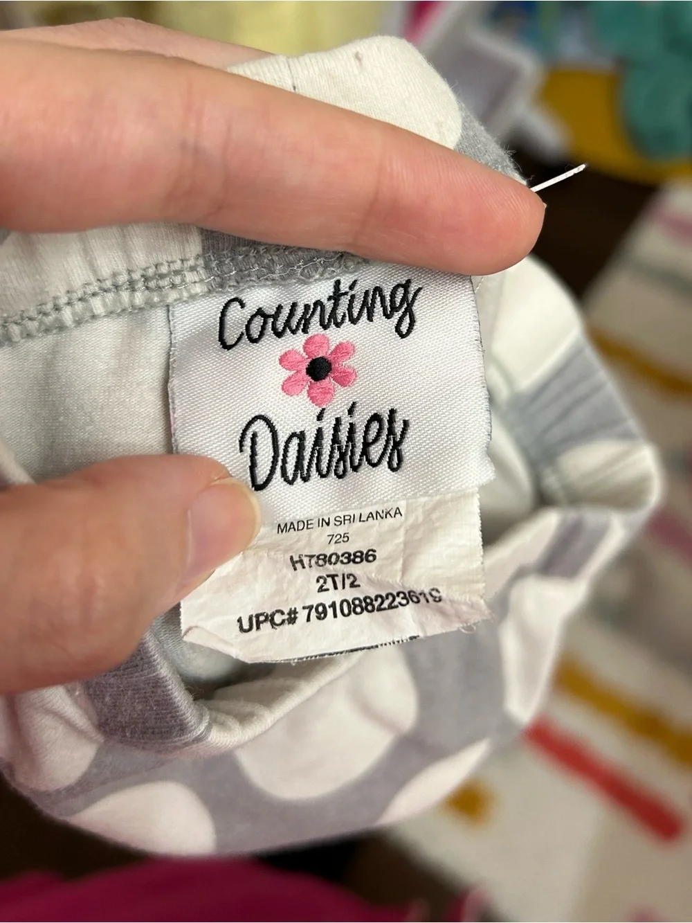 Counting Dasies - Matching Christmas Outfit - Size 2T